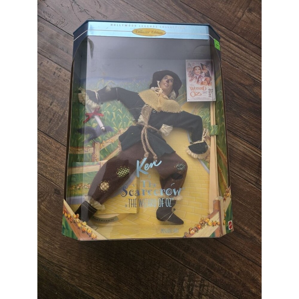 Ken as The Scarecrow Wizard of Oz Hollywood Legends Collection 1996 Mattel 16497